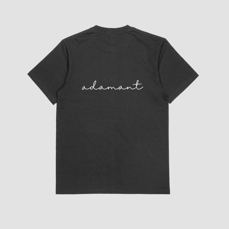 Adamant Black-Tee
