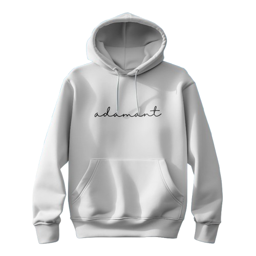 Adamant White-Tee